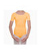 Dance & Football Kids Dance Bodysuit Orange