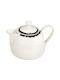 Oriana Ferelli Teapot Ceramic White 900ml
