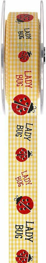 LiebeQueen Easter Ribbon Polyester Yellow 900x900cm