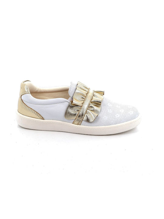 Încălțăminte sport Joasa pentru copii Slip-on Albe
