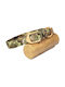 Dogness Dog Collar in Green color Small 41cm