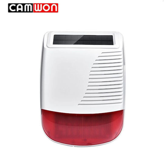 Camwon Wireless RF Alarm Siren Battery Outdoor 19.5x26.2cm