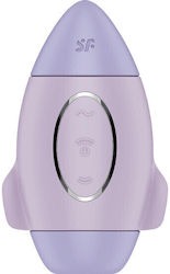 Satisfyer Mission Control Αναρροφητής Αιδοίου & Κλειτορίδας με Δόνηση Μωβ