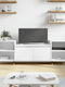 TV Stand White 160x35x55cm