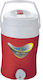 Eval Container with Faucet Thermos Plastic 4lt Red