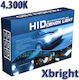 Xenon Set de Iluminare H4 35W 12V 4300K Alb natural