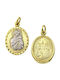 Goldjewels Anhänger Kinder Amulett Beidseitig mit Kette aus Silber AL207