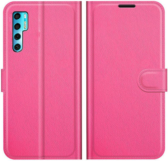 Wallet Σιλικόνης Ροζ (TCL 20 Pro 5G)