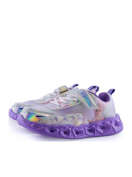 Love4shoes Παιδικά Sneakers με Σκρατς Μωβ
