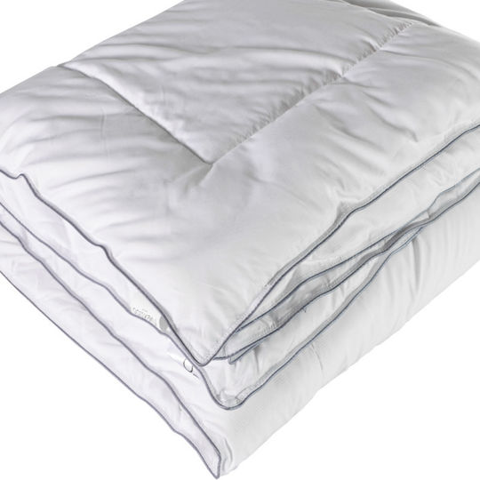Homeline Pilotă Single cu Umplutură Microfiber 160x230cm Next 3007 Alb 220 g/mp²Gsm