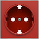 Abb Switch Front in Red Color 718793