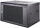 Επιτοίχια Καμπίνα Rack 6U 60x45x37cm Μαύρο 64066408