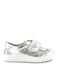 Παιδικά Sneakers με Σκρατς Ασημί