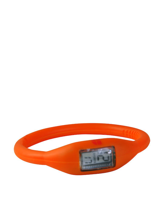 Dwatch Ρολόι Μπαταρίας με Καουτσούκ Λουράκι
