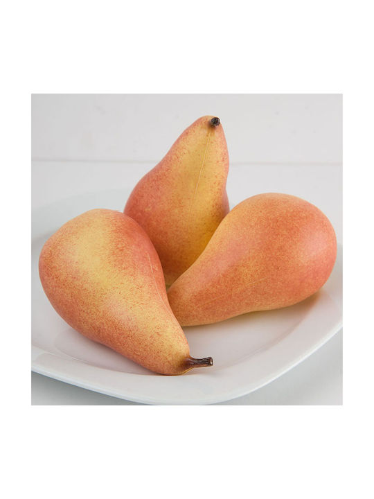 Set of Decorative Pears made of Plastic 7x12cm 3pcs