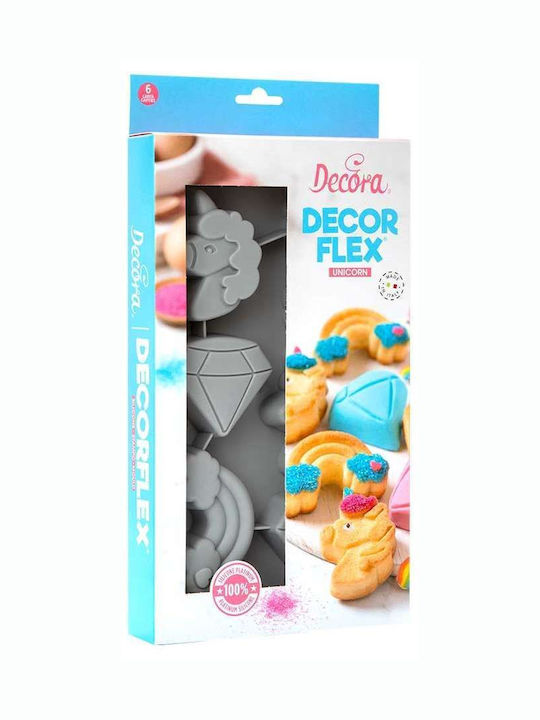 Decora Φόρμα Ζαχαροπλαστικής για Σοκολατάκια από Σιλικόνη 6 Θέσεων 30x17x3εκ.