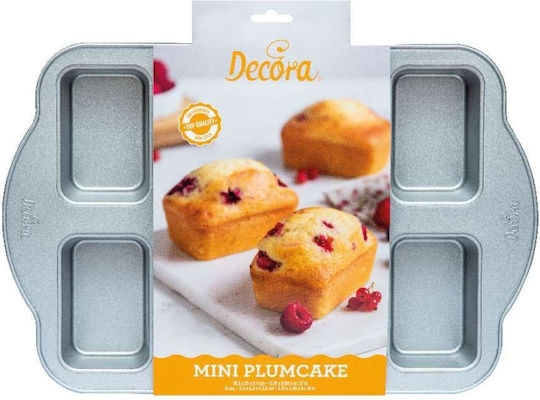 Decora Backform Törtchen/Muffins Aluminium 8 Plätze 1cm