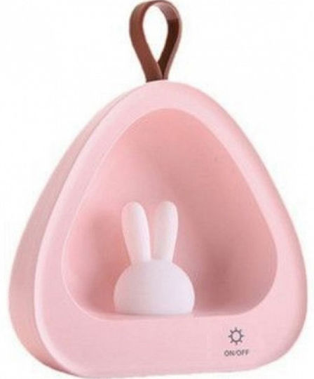 ForHome Kinder Dekorative Lampe Rosa 11.1x5.5x13.3εκ.