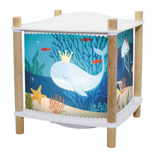 Trousselier Kinder Dekorative Lampe Ocean Blau 21x18.5x18.5εκ.