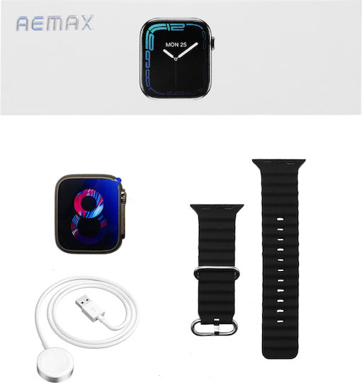 Remax Watch 11 45mm με Παλμογράφο (Γκρι) | Skroutz.gr