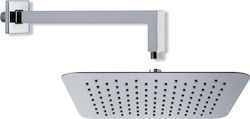 Sphera Square Showerhead 25x25cm with Extension Arm