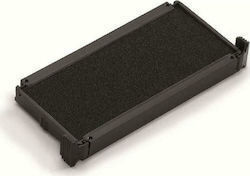 Trodat Round Self-Inking Text Stamp in Greek Language with Black Ink