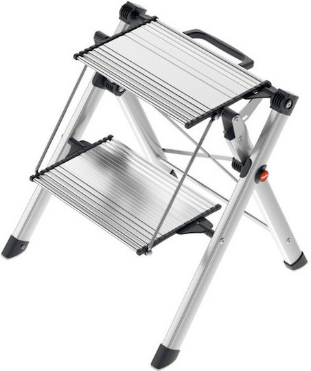 Hailo Mk80 Cl Trittleiter Aluminium 2 Stufen