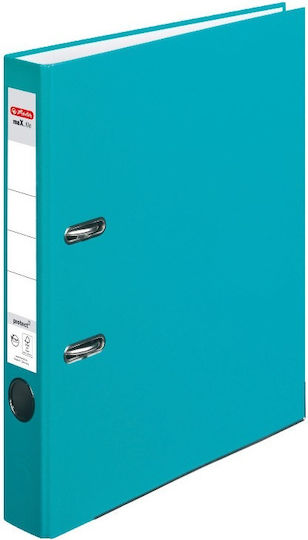 Herlitz Κλασέρ 4/30 για Χαρτί A4 Τιρκουάζ Max.file Protect 1τμχ