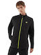 Men's Fleece Cardigan Black