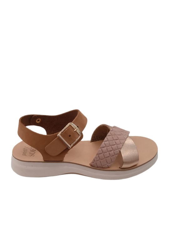 Pretty Soft Παιδικά Πέδιλα Καφέ