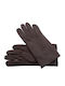 Braun Leder Handschuhe
