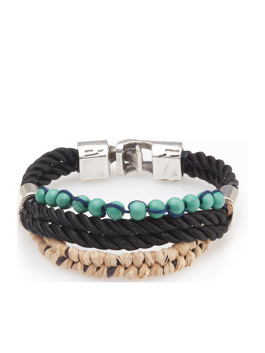 Studio Boneli Boho Herren Armband mit Kabel