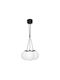 Milagro Lima Pendant Light Three-Light for Socket E14, E.14 Black