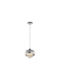 Milagro Luna Pendant Light LED Silver