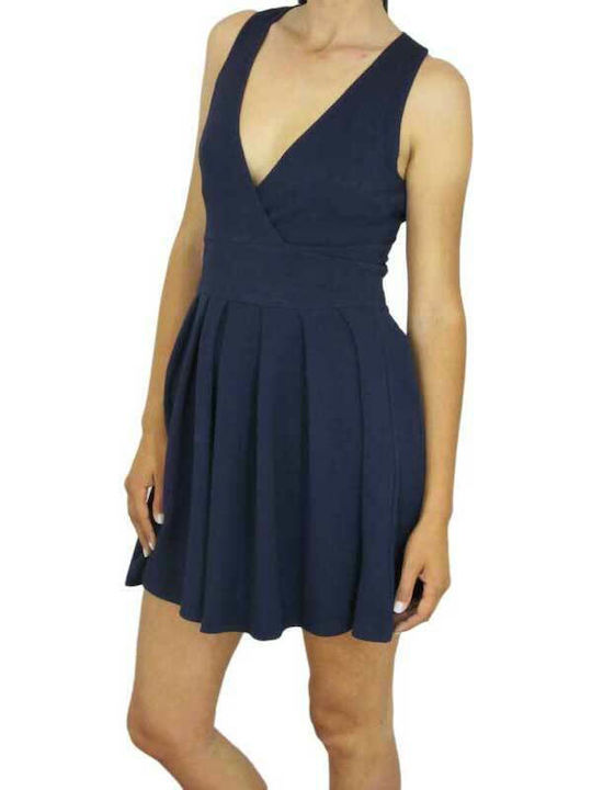 Ax Paris Mini Dress Blue