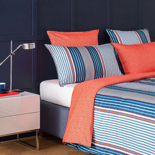 Tommy Hilfiger King Size 260x240cm Montauk Κοραλί