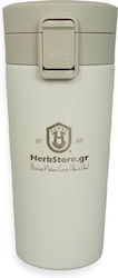 Herbstore Θερμός 380ml Λευκό