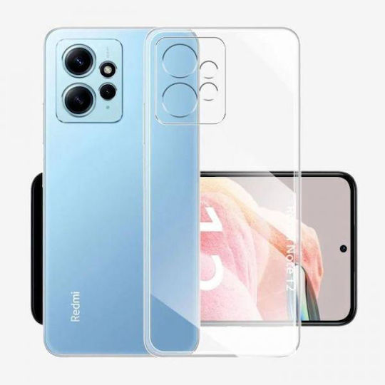 Back Ultra Slim Back Cover Σιλικόνης 0.5mm Διάφανο (Redmi Note 12 Pro 4G)