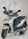 Fabbri Transparent Visor Мотоциклет за Honda Dylan 1975/A