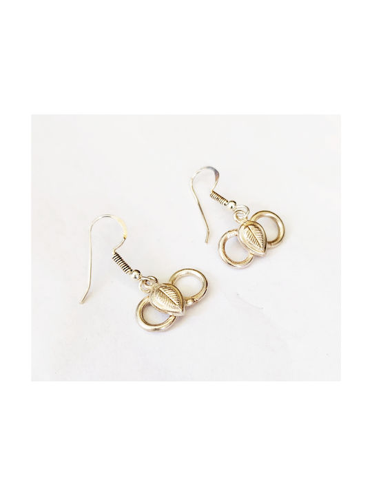 Amalfi Accessories Earrings Dangling made of Silver Gold Plated