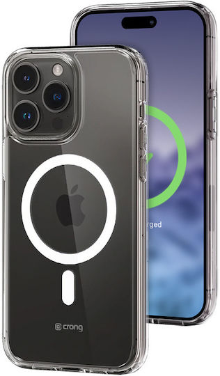 Crong Back Cover Silicone Transparent (iPhone 15 Pro Max)