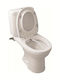 Gloria Colibri Stehende Toilette mit Spülung mit Deckel mit Bidet