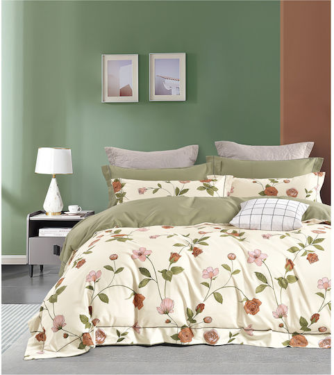 Mc Decor Σετ Υπέρδιπλη 230x250cm Ecru