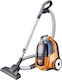 Heinner HVC-V750OR Ηλεκτρική Σκούπα 750W με Κάδο 2.2lt Πορτοκαλί