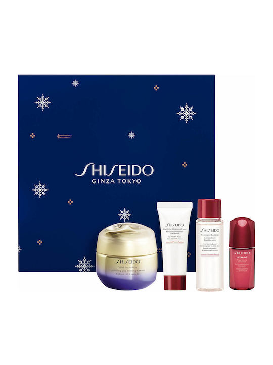 Shiseido Vital Perfection Σετ Περιποίησης για Σύσφιξη 4τμχ