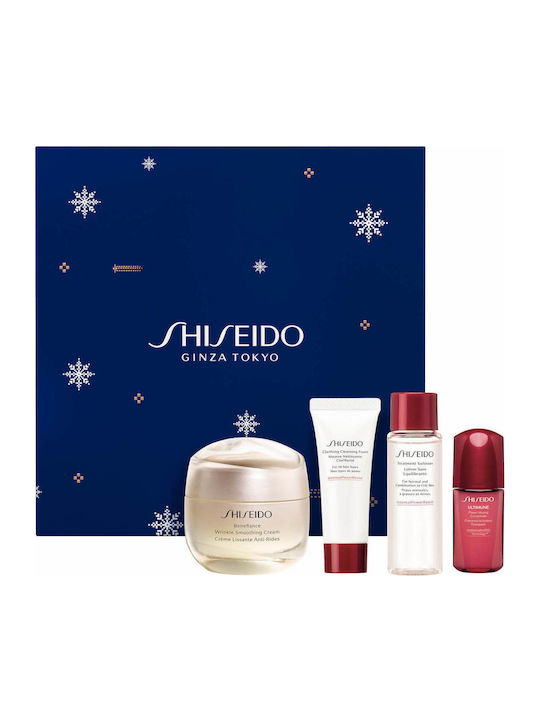 Shiseido Benefiance Σετ Περιποίησης για Αντιγήρανση 4τμχ