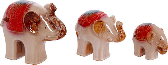 Etoile Set Dekorative Figuren aus Keramik 3Stück