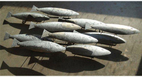 Synchronia Figurină Decorativă Din Metal 54x21x54cm