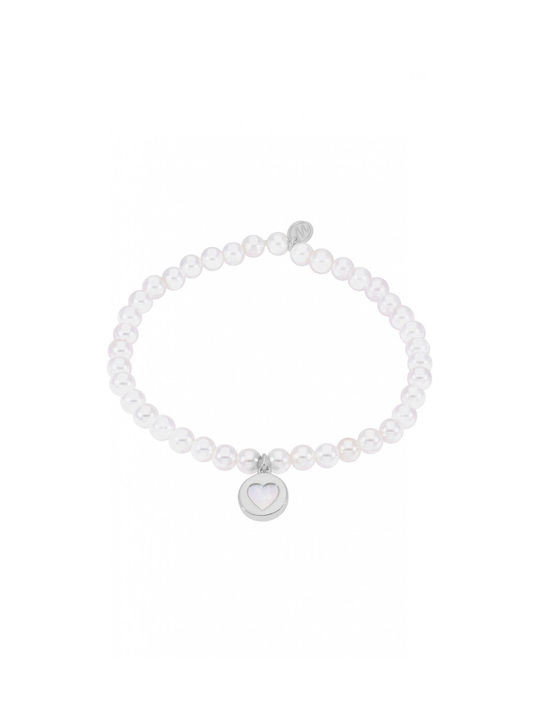 Marea Kids Silver Bracelet with Heart for Girl