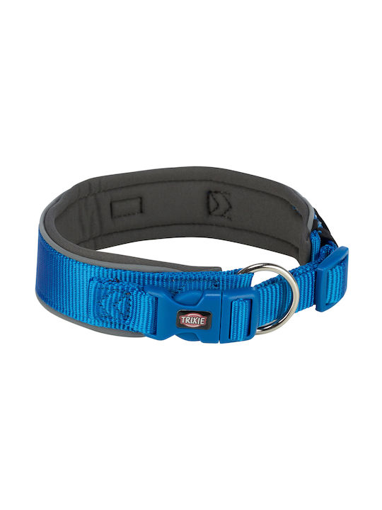 Trixie Premium Dog Collar in Blue color Large